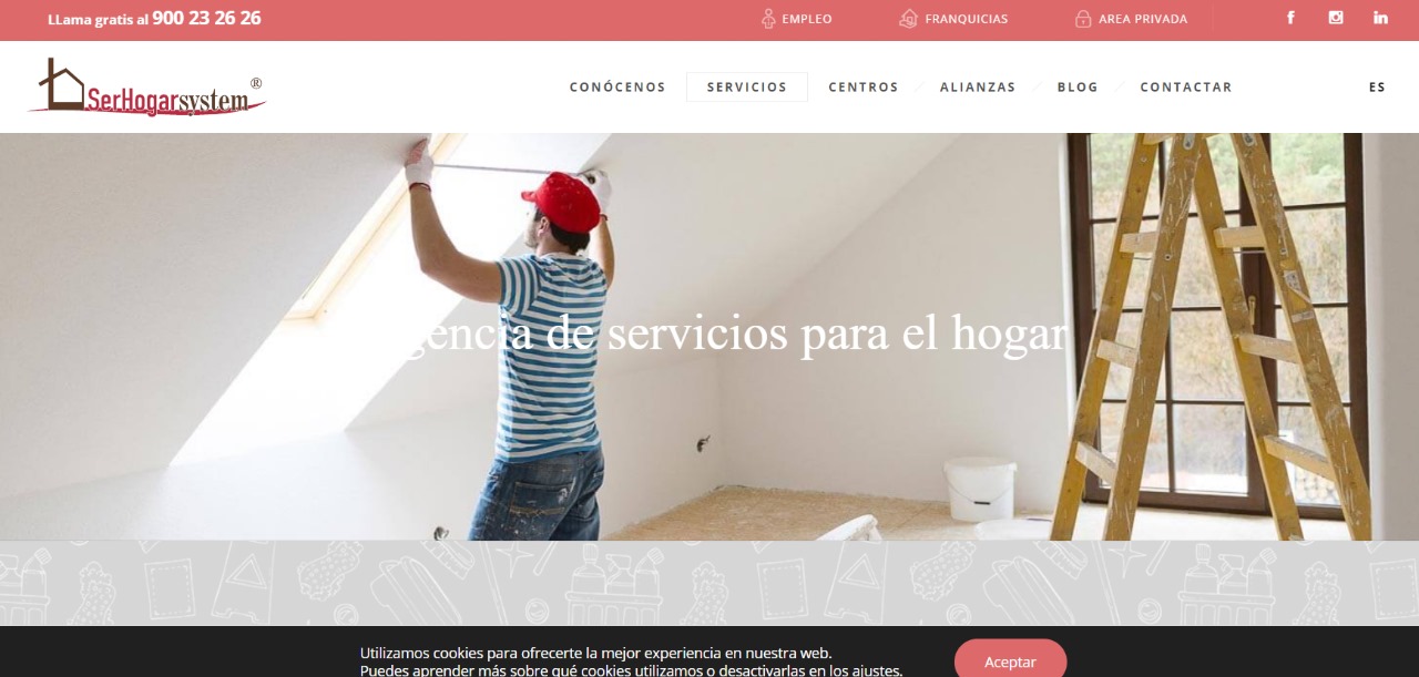 Servicio de limpieza para el hogar 