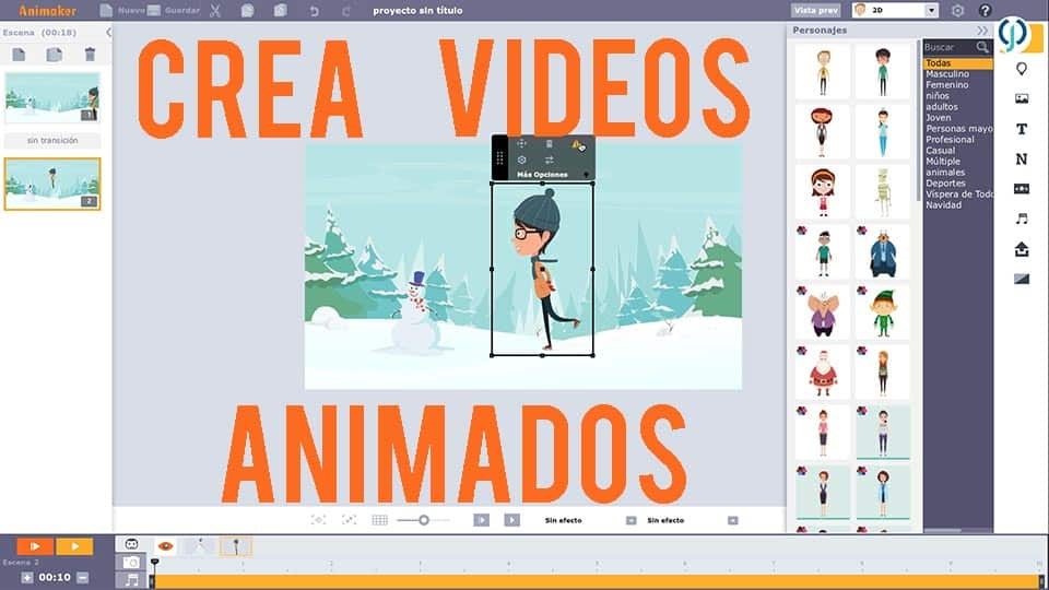 crear videos animados