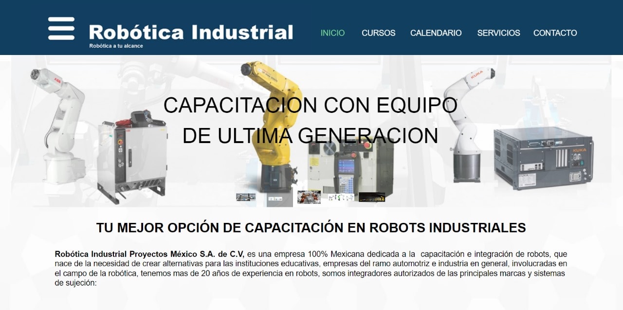  Empresa de robotica: Robótica Industrial 